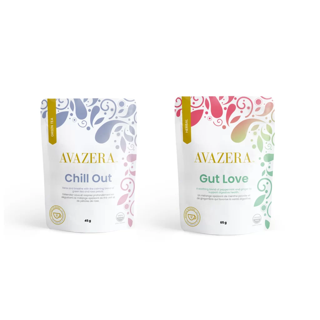 avazera tea chill out and gut love